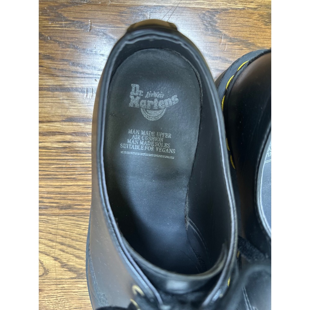 Dr. Martens 1461 Vegan Felix Oxford Shoes Black Matte Mens 7 Womens 8 14046 - Picture 9 of 10